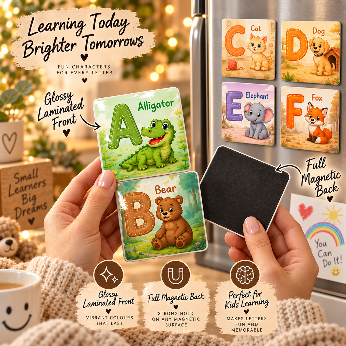 ABC Animal Alphabet Magnets
