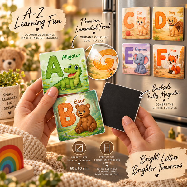 ABC Animal Alphabet Magnets