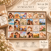 AI Custom Fridge magnet – 5 × 5 cm