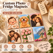 Custom AI Fridge magnet – 6.5 × 9 cm