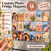 Custom AI Fridge magnet – 6.5 × 9 cm