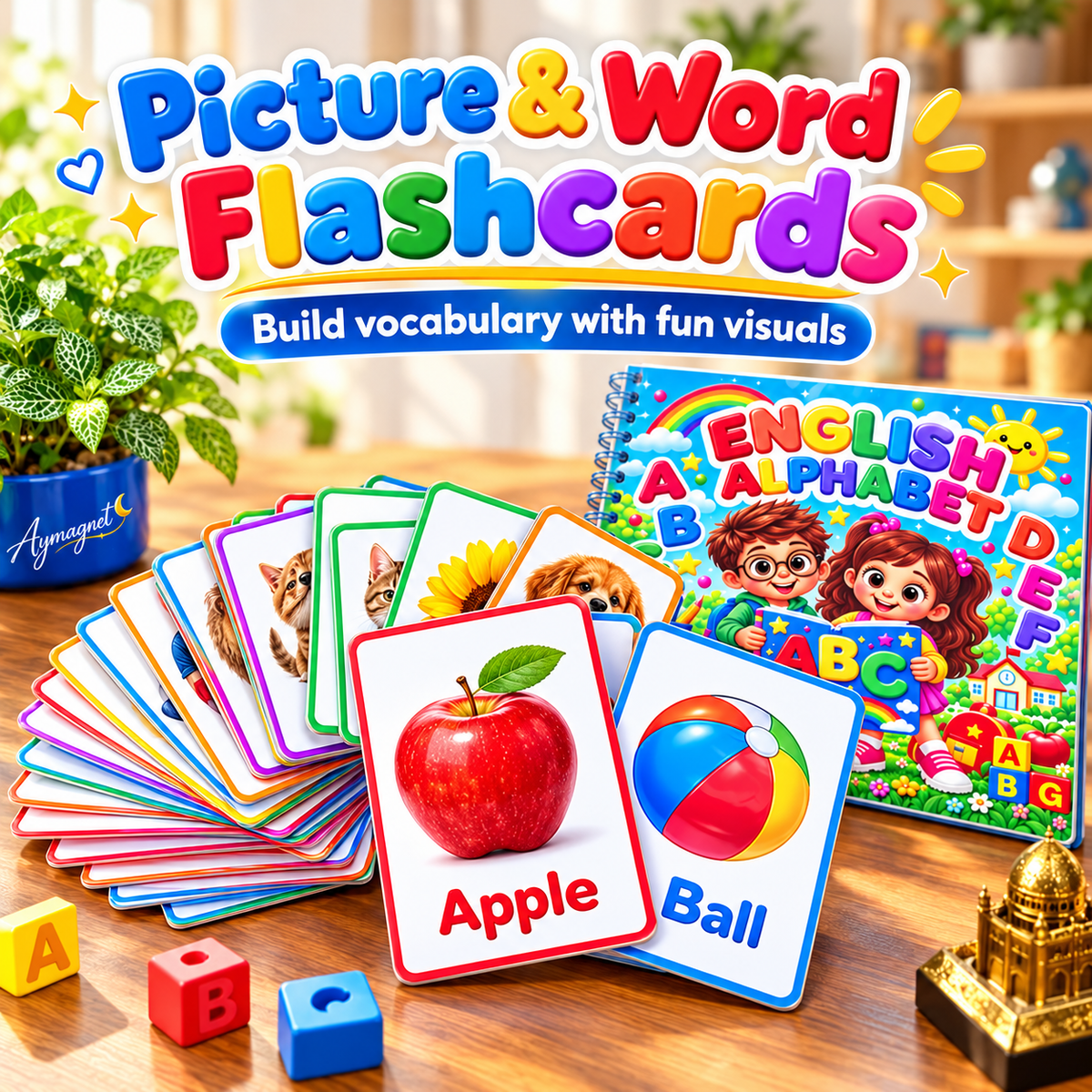 English Alphabet Learning Book for Kids | A–Z Set