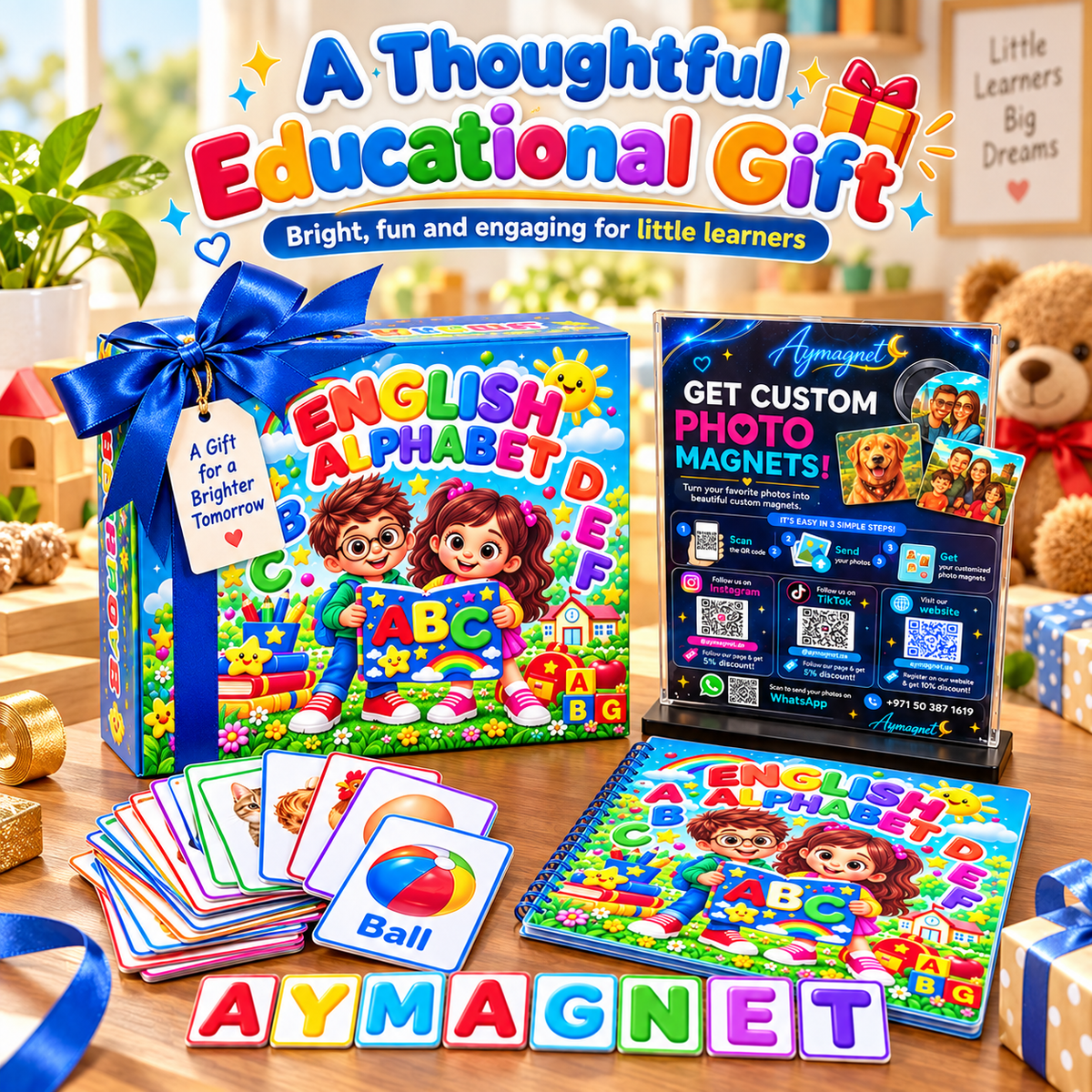 English Alphabet Learning Book for Kids | A–Z Set