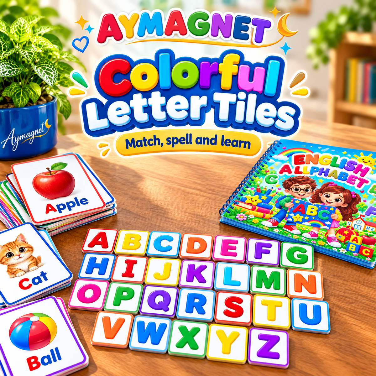 English Alphabet Learning Book for Kids | A–Z Set