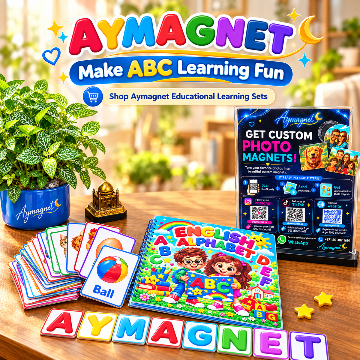 English Alphabet Learning Book for Kids | A–Z Set