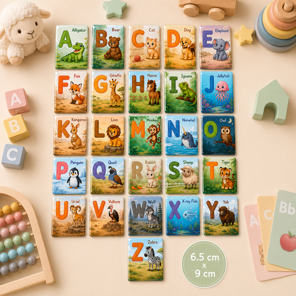 Fridge A B C Alphabet Magnet – 6.5 x 9 cm