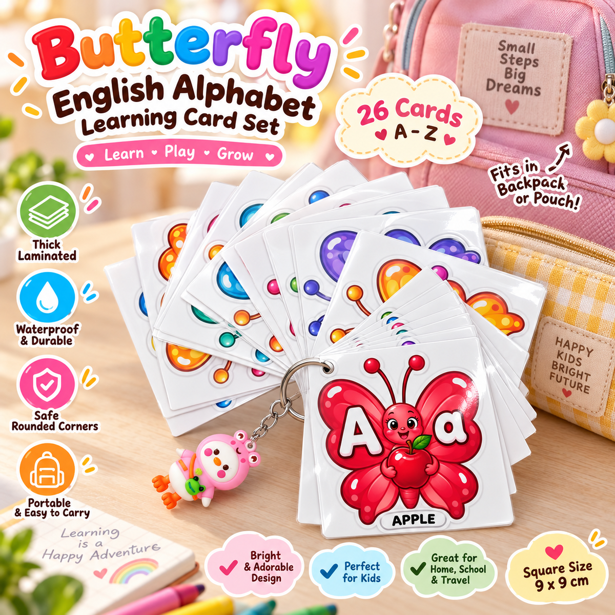 Laminated Learning Sets for Kids | Arabic, English, Numbers