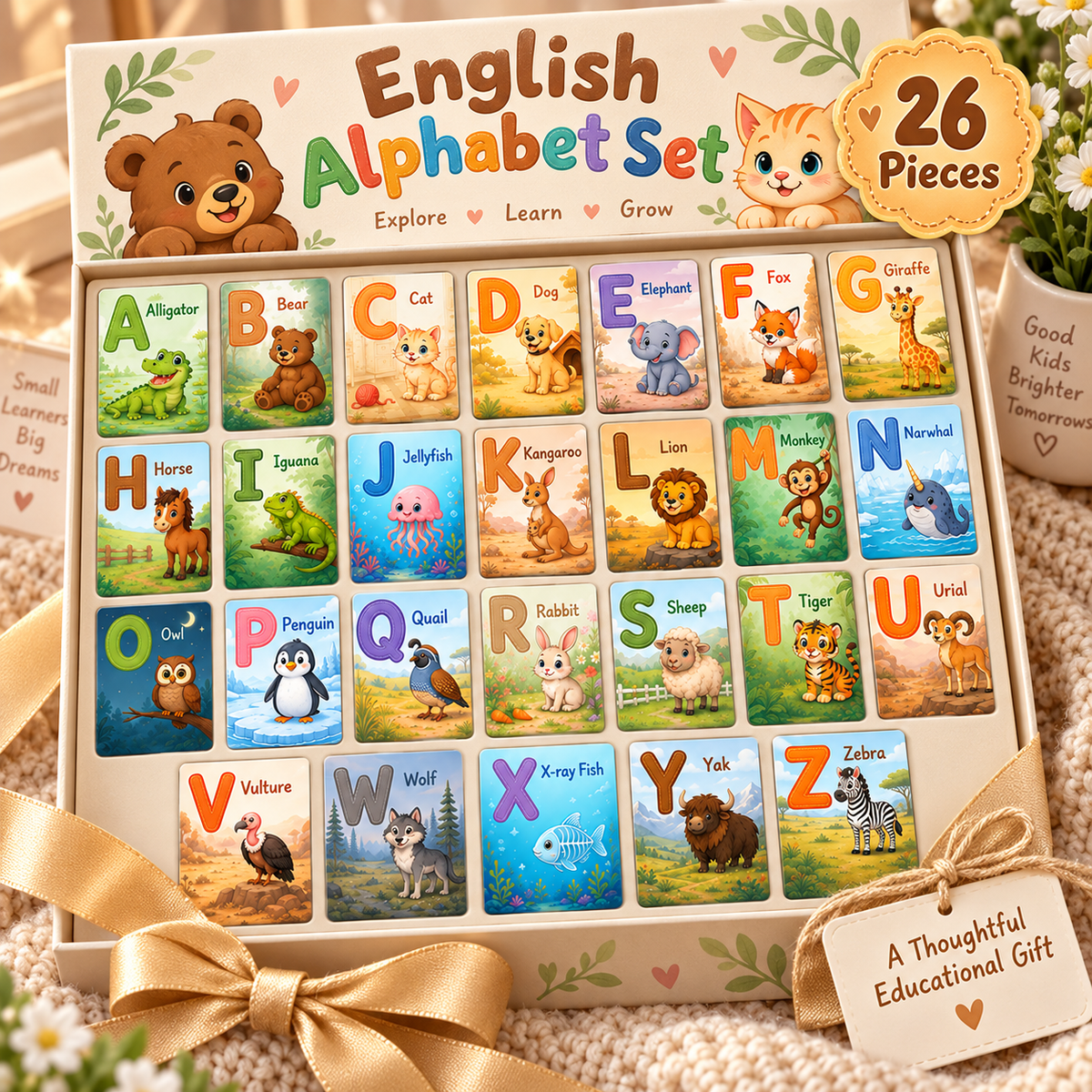 Fridge A B C Alphabet Magnet – 6.5 x 9 cm