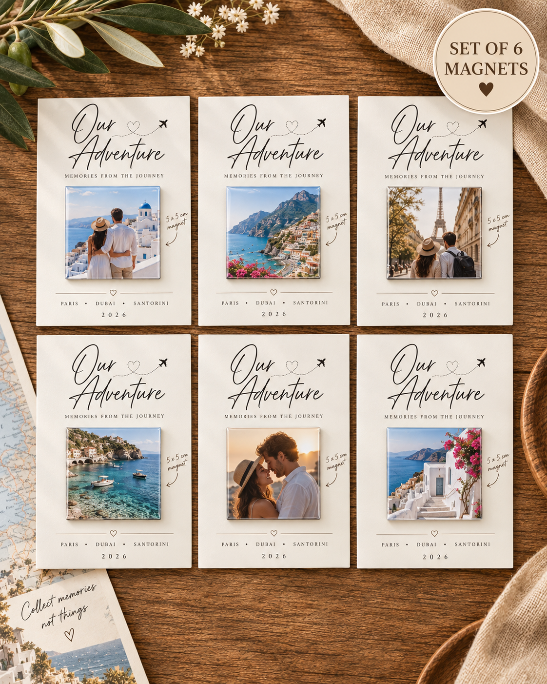 Personalised Photo Magnets – 5x5 cm