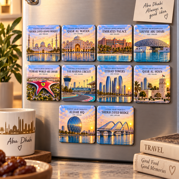UAE 7 Emirates Landmark Collection – 10 Iconic Landmarks from Each Emirate