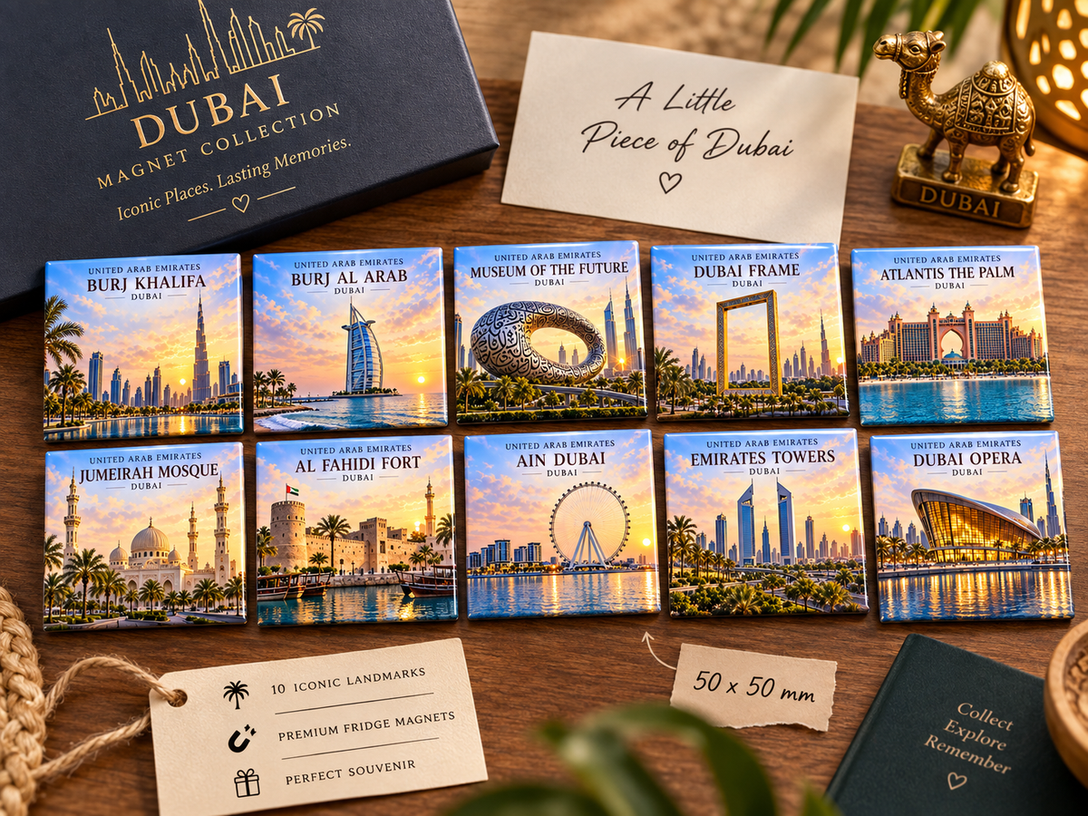 UAE 7 Emirates Landmark Collection – 10 Iconic Landmarks from Each Emirate