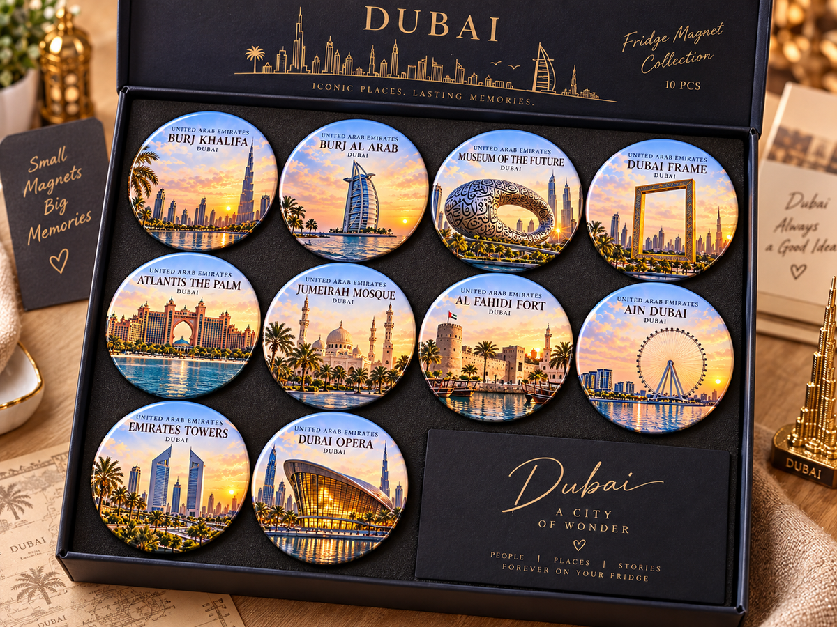 UAE 7 Emirates Landmark Collection – 10 Iconic Landmarks from Each Emirate