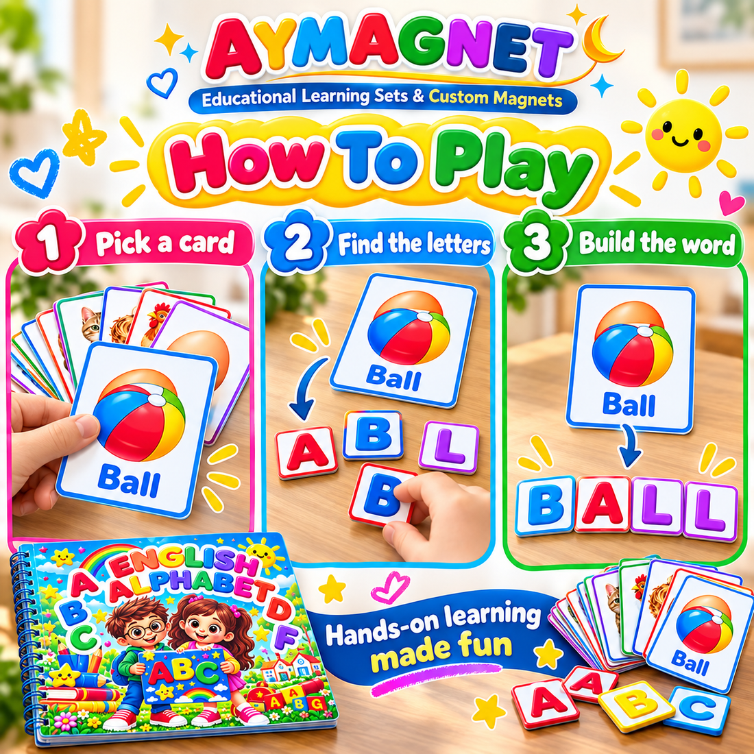 English Alphabet Learning Book photo 9